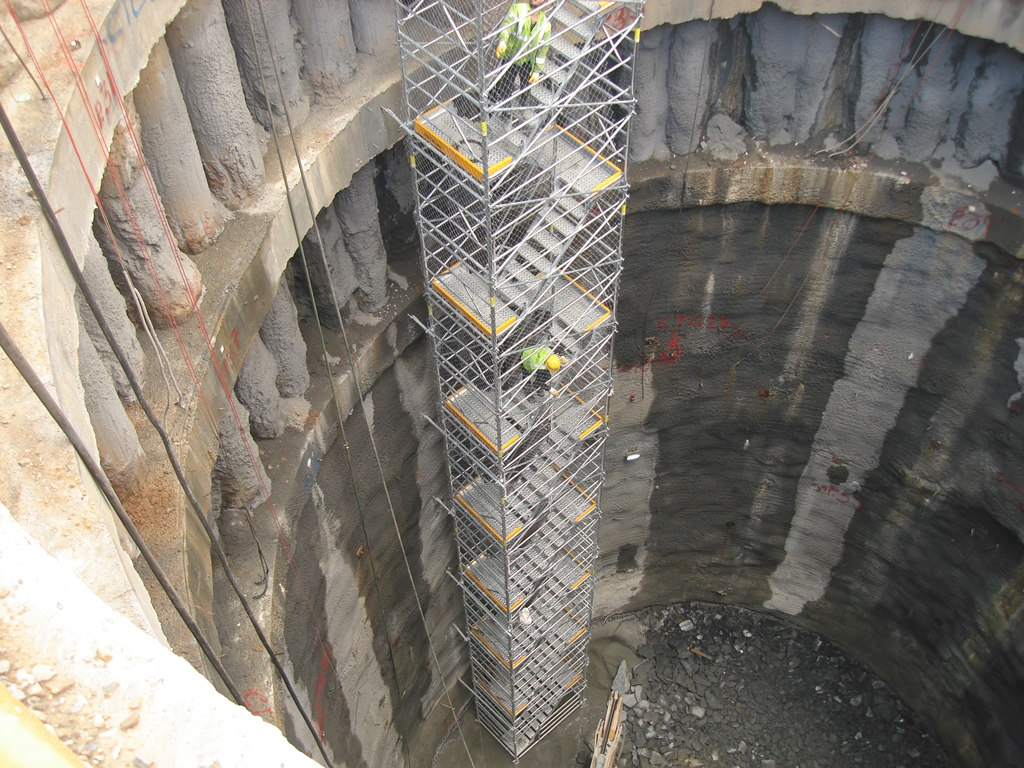 Mermod Frame | Access Stair Tower